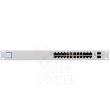 Switch 24 ports Gigabit PoE + géré par UniFi avec SFP