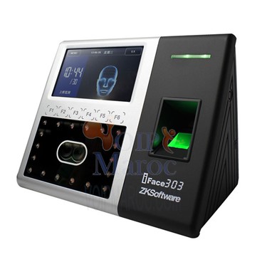 Pointeuse Faciale et contrôle d'accès avec lecteur d'empreintes digitales WiFi GPRS