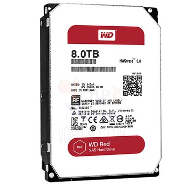 Disque Dur Interne NAS 8 To SATA III 3.5" RED 256 Mo