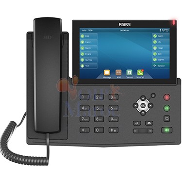 Téléphone IP Haut Gamme Ecran Tactile 7" 20 Lignes SIP Bluetooth Intégré 127 DSS