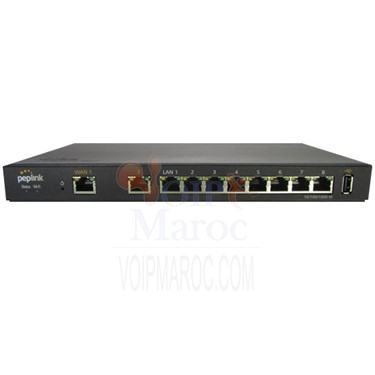 Routeur  Double Equilibrage WAN  802.11n Wi-Fi 8 Ports GbE LAN