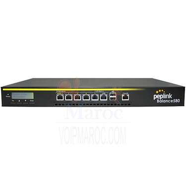 Routeur Multi WAN - équilibrage de charge - 5 ports GbE WAN