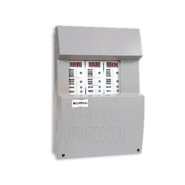 Centrale détection de monoxyde de carbone 3 zones