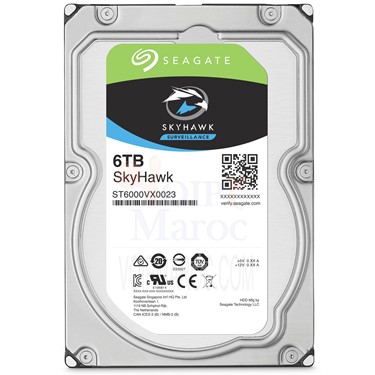 Disque Dur SkyHawk 3.5" 6 To SATA III 256 Mo