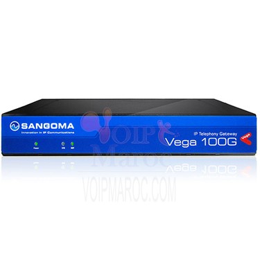 Vega 100  Passerelle numérique 1-Port PRI/ISDN30 / 30 Canal VoIP