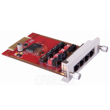 Module de 4 BRI pour le Zycoo CoVox U80 et U100